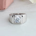 Round Cut Diamond Engagement Ring For Men's