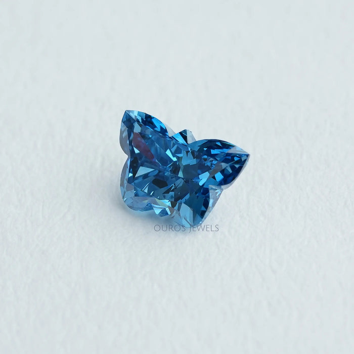 0.55 Carat Blue Butterfly Lab Grown Diamond Loose
