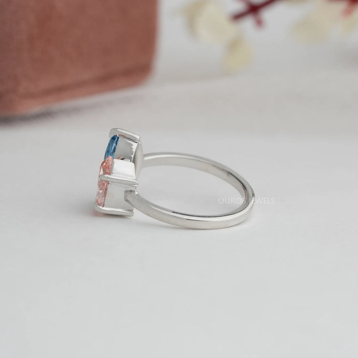 Marquise And Pear Diamond Toi Et Moi Ring Ring