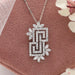 Round Diamond Mine Knot Pendant