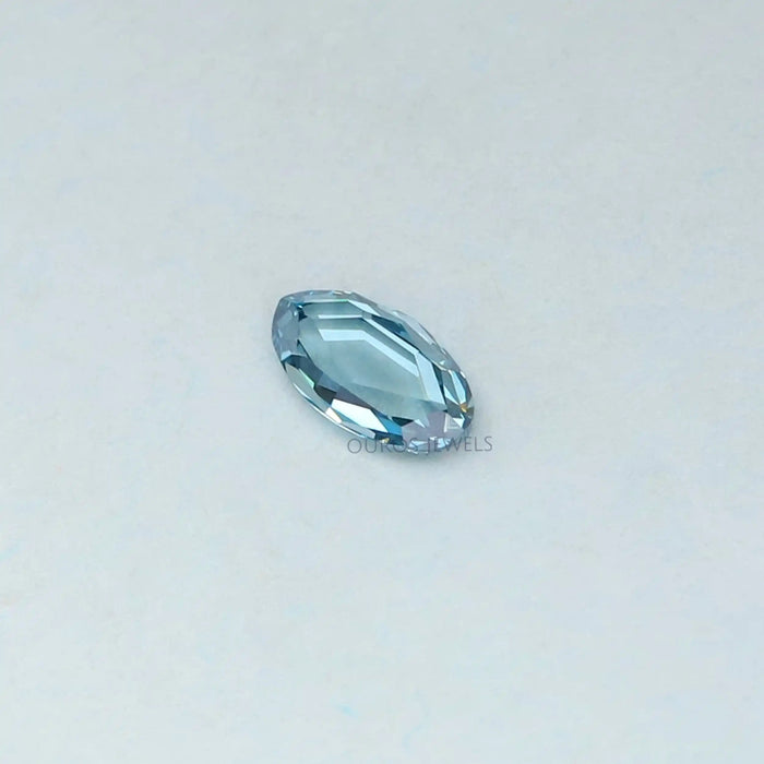 0.53 Carat Rose Cut Oval Shape Lab Grown Diamond Loose