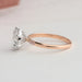 Rose Gold Round Shape Lab Diamond Ring